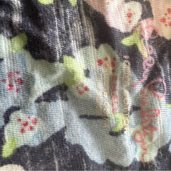 Lilly Pulitzer Floral Cotton 1/4 Sleeve Dress Navy/Pink Small - Picture 4 of 6